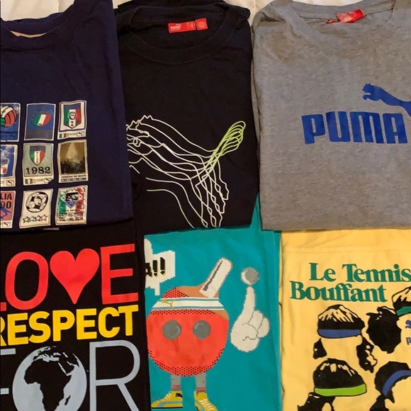 Puma Other - Men’s Puma T Shirt Lot Size Medium